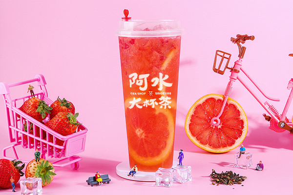阿水大杯茶开店费用及加盟条件全解析！阿水大杯茶加盟电话(图2)