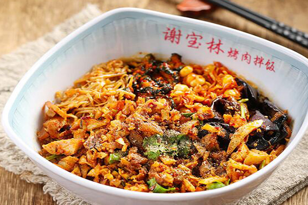 谢宝林烤肉拌饭加盟费需要多少钱?谢宝林烤肉拌饭总部官网电话